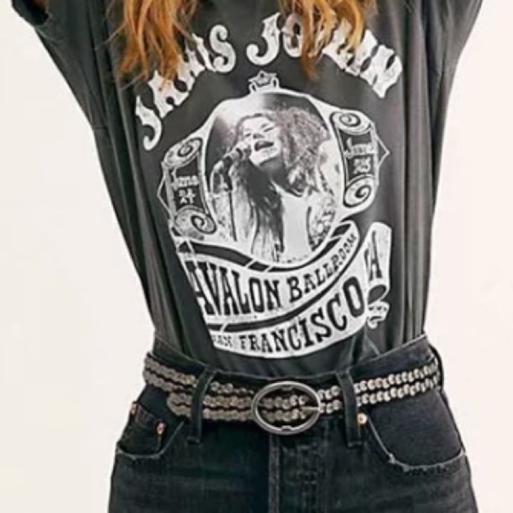 SOLD OUT Janis Joplin Avalon Ballroom Graphic Band Tee - Picture 2 of 4